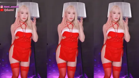 AfreecaTV主播金娜美BJ퀸다미2021年12月25日直播视频舞蹈剪辑171027
